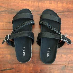Black sandals
